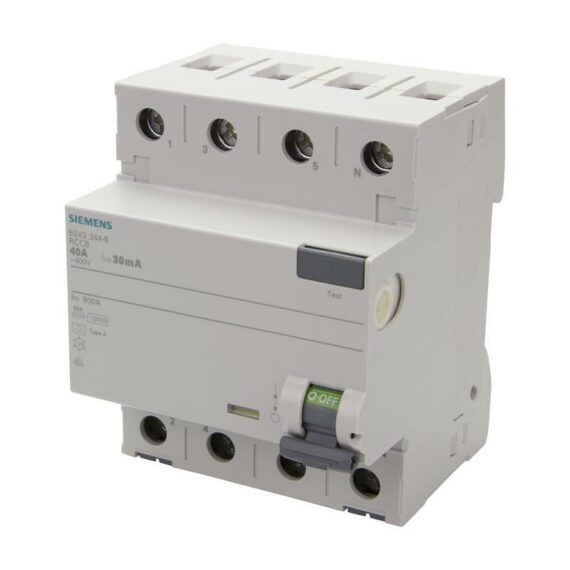 Residual current circuit breaker Siemens 5SV3344-6