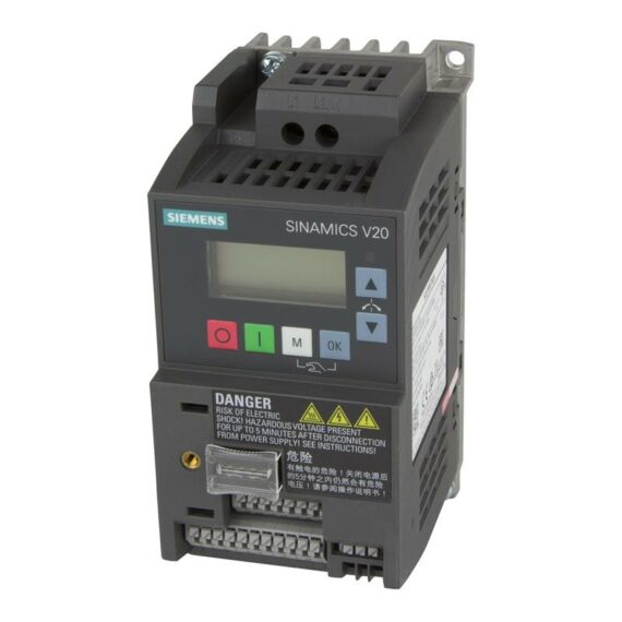 Variable frequency drive Siemens SINAMICS V20 - 6SL3210-5BB12-5BV1