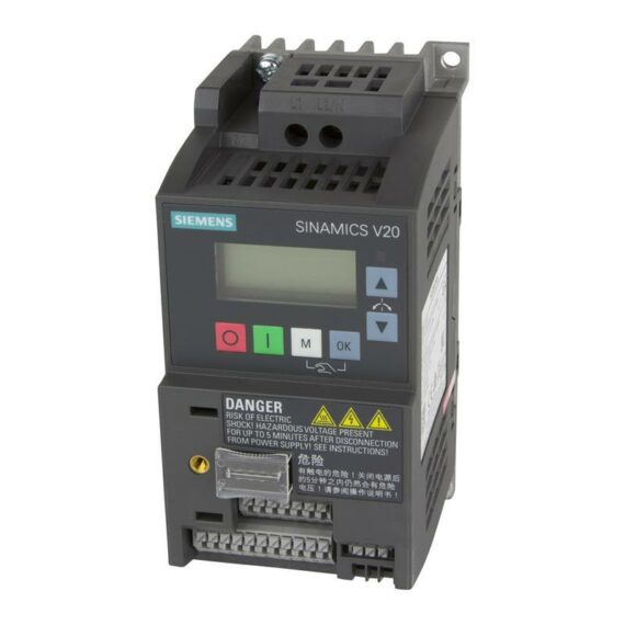 Variable frequency drive Siemens SINAMICS V20 - 6SL3210-5BB13-7BV1