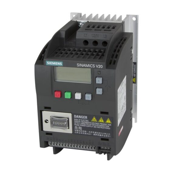 Variable frequency drive Siemens SINAMICS V20 - 6SL3210-5BE13-7CV0