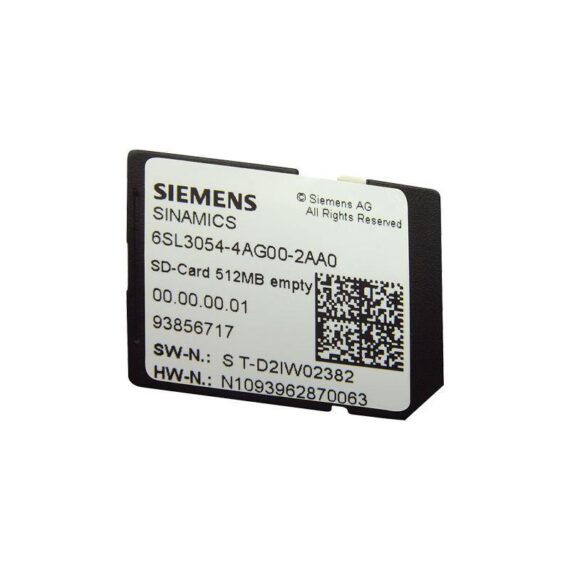 SD-card Siemens SINAMICS - 6SL3054-4AG00-2AA0