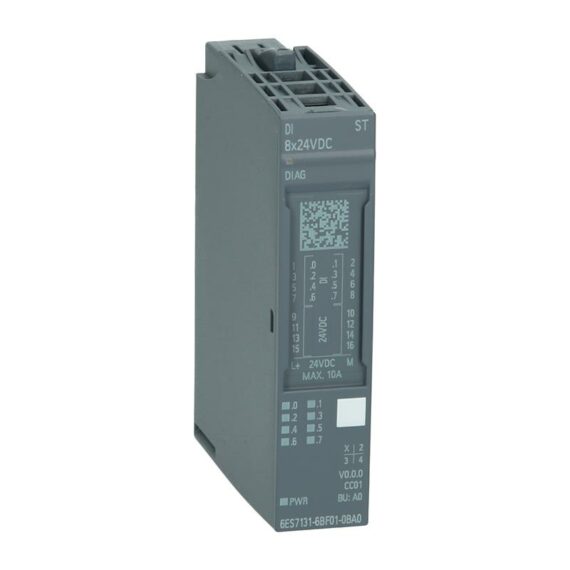 Siemens SIMATIC ET 200SP DI 8x 24VDC ST - 6ES7131-6BF01-0BA0