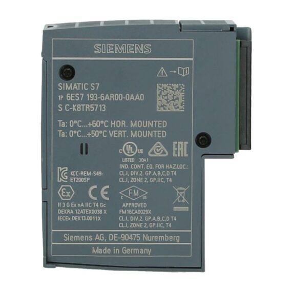 Siemens SIMATIC ET 200SP BA 2xRJ45 - 6ES7193-6AR00-0AA0