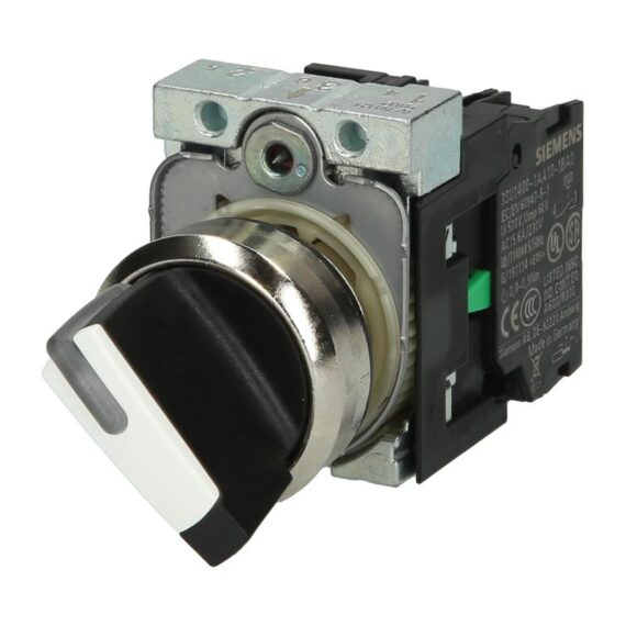 Selector switch actuator complete device Siemens SIRIUS ACT 3SU1150-2BF60-1MA0