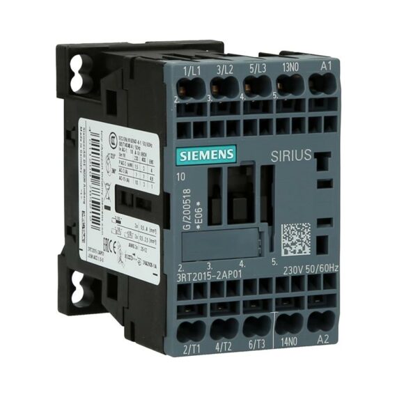 Main contactor Siemens SIRIUS 3RT2015-2AP01