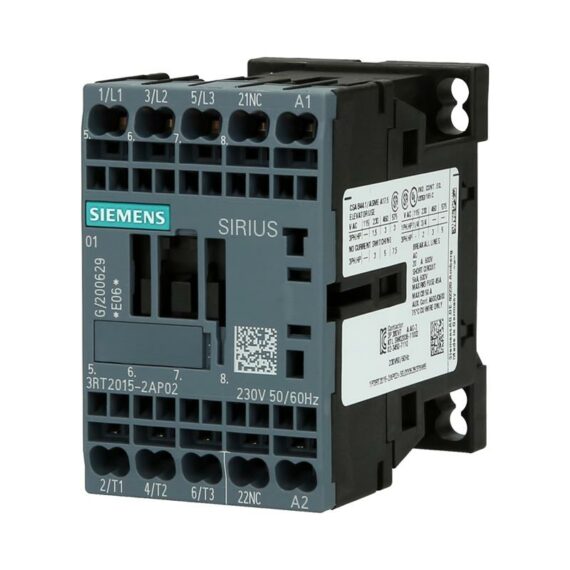 Main contactor Siemens SIRIUS 3RT2015-2AP02