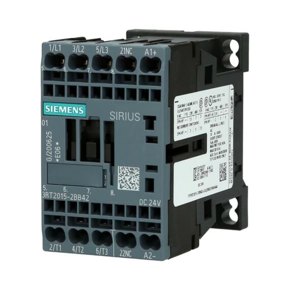 Main contactor Siemens SIRIUS 3RT2015-2BB42