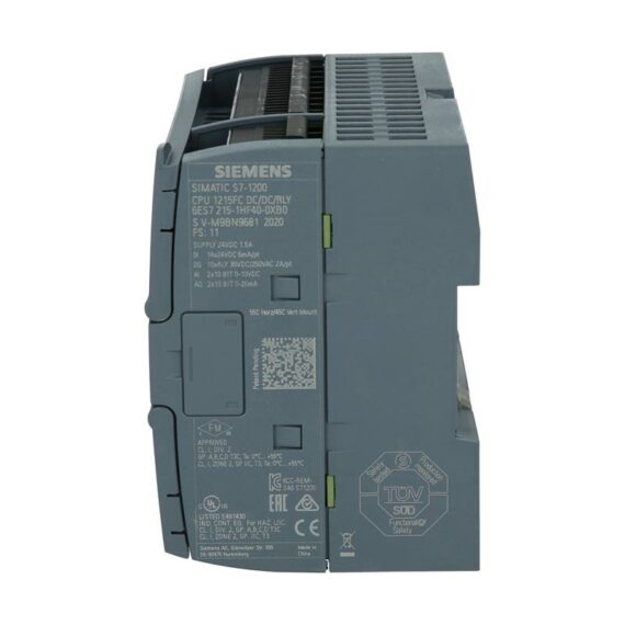 Siemens CPU 1215 FC - 6ES7215-1HF40-0XB0