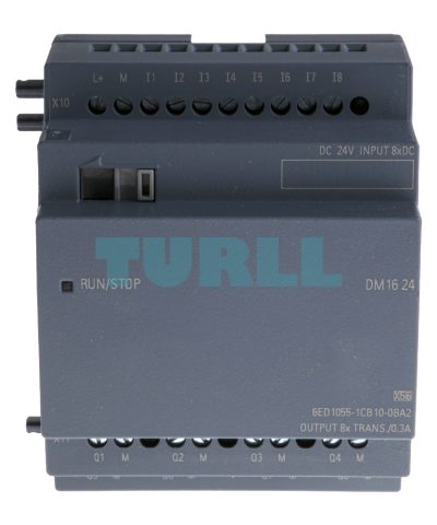 Siemens 6ED1055-1CB10-0BA2 LOGO! DM16 24 Expansion Module, 24V DC, 8 DI / 8 DO, 4 MW Original Brand New