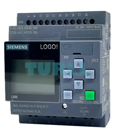 Siemens 6ED1052-1CC08-0BA2 LOGO! module, product view