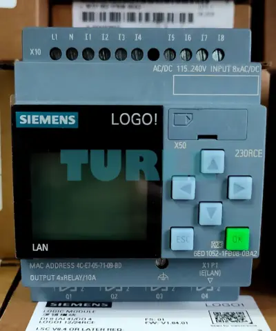 Siemens 6ED1052-1FB08-0BA2 LOGO! module, product view