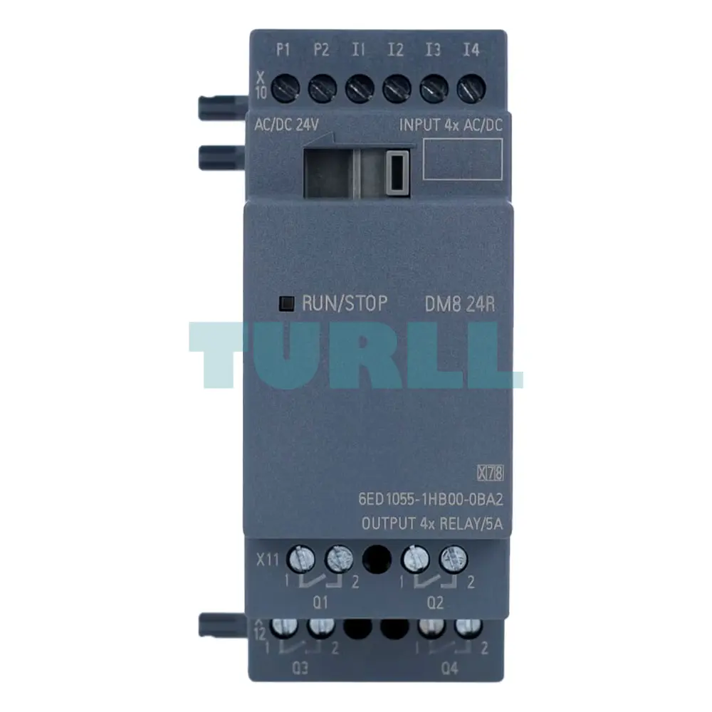 Siemens 6ED1055-1HB00-0BA2 LOGO! DM8 24R Expansion Module, 24V Relay I/O Original Brand New 6 Siemens 6ED1055-1HB00-0BA2 LOGO! DM8 24R Expansion Module, 24V Relay I/O Original Brand New - Image 6