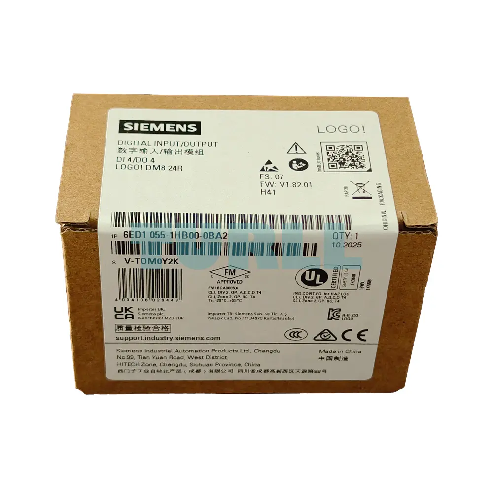 Siemens 6ED1055-1HB00-0BA2 LOGO! DM8 24R Expansion Module, 24V Relay I/O Original Brand New 7 Siemens 6ED1055-1HB00-0BA2 LOGO! DM8 24R Expansion Module, 24V Relay I/O Original Brand New - Image 7