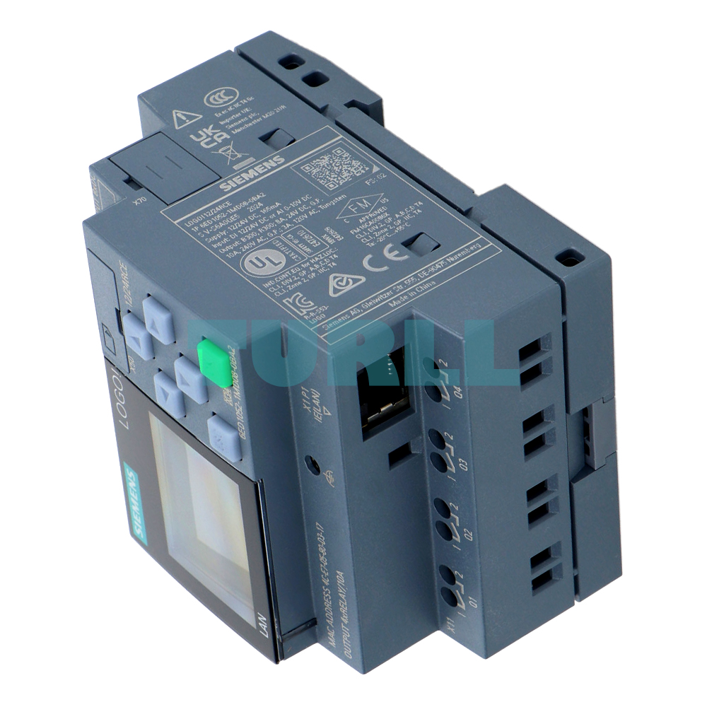 Siemens LOGO! 12/24RCE 6ED1052-1MD08-0BA2 Logic Module Ethernet 8DI/4DO 2 Siemens LOGO! 12/24RCE 6ED1052-1MD08-0BA2 Logic Module Ethernet 8DI/4DO - Image 2