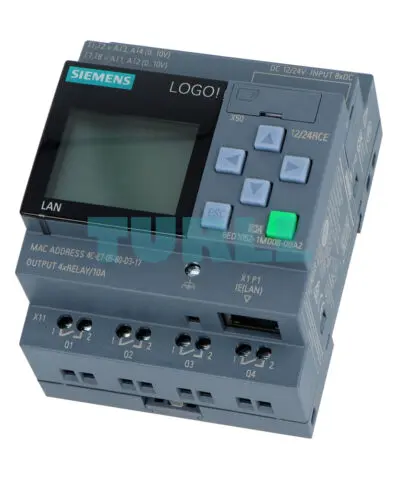 Siemens LOGO! 12/24RCE 6ED1052-1MD08-0BA2 Logic Module Ethernet 8DI/4DO