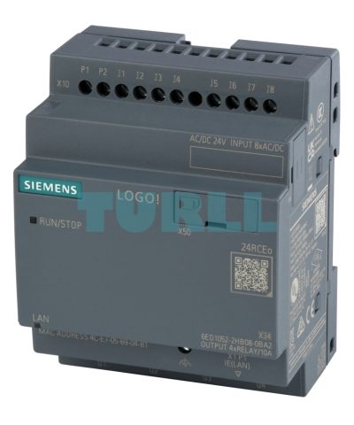 Siemens 6ED1052-2HB08-0BA2 LOGO! 24RCEO, AC, Logic Module, 8 DI/4 DO, Ethernet Original Brand New