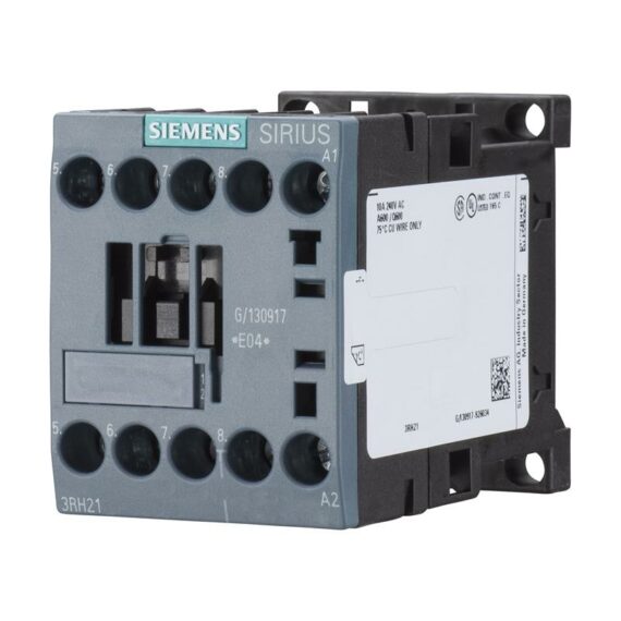Contactor relay Siemens SIRIUS 3RH2140-1AP00