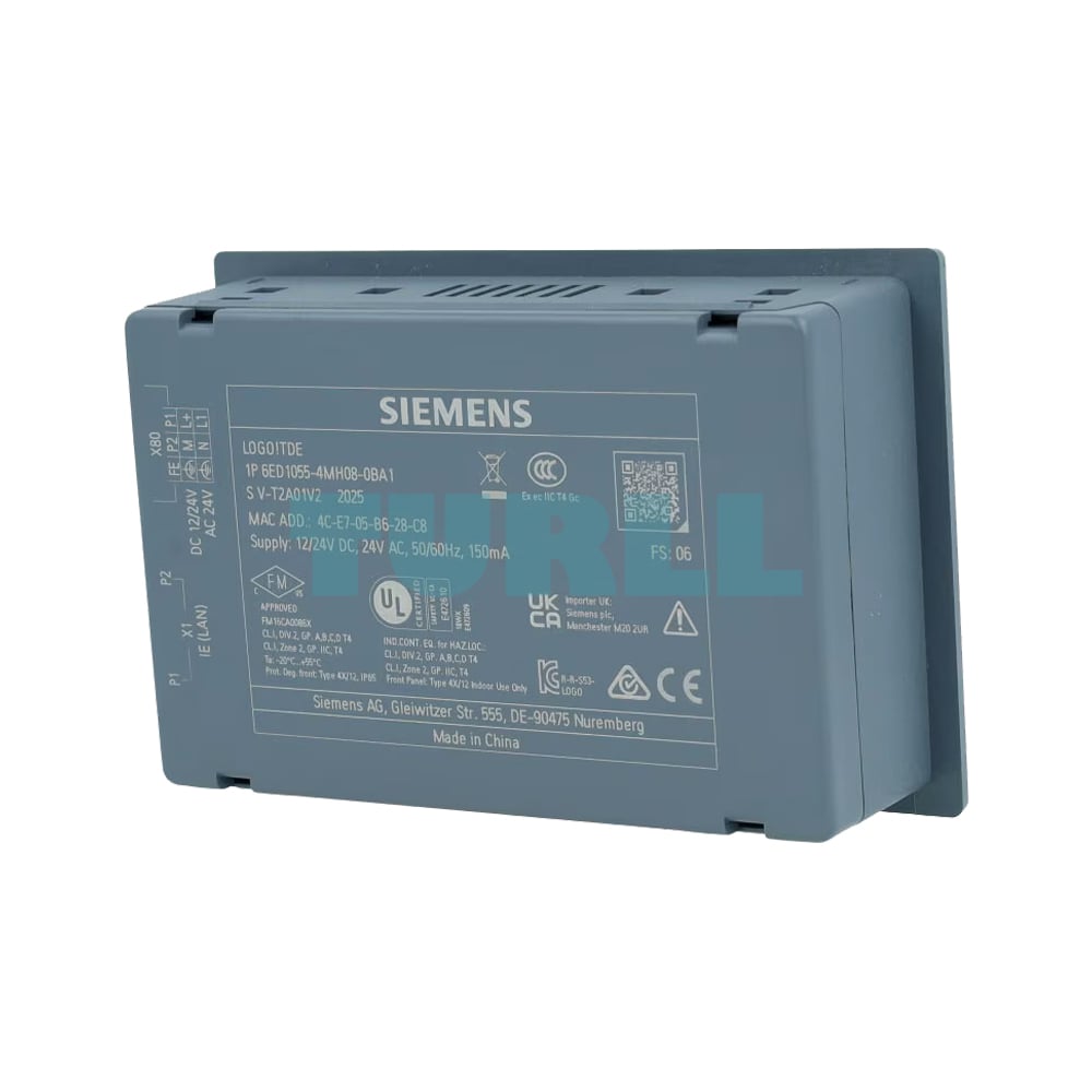 Siemens 6ED1055-4MH08-0BA1 LOGO! TDE 6‑Line Text Display for LOGO! 8, 3 Backlight Colors Original Brand New 6 Siemens 6ED1055-4MH08-0BA1 LOGO! TDE 6‑Line Text Display for LOGO! 8, 3 Backlight Colors Original Brand New - Image 6