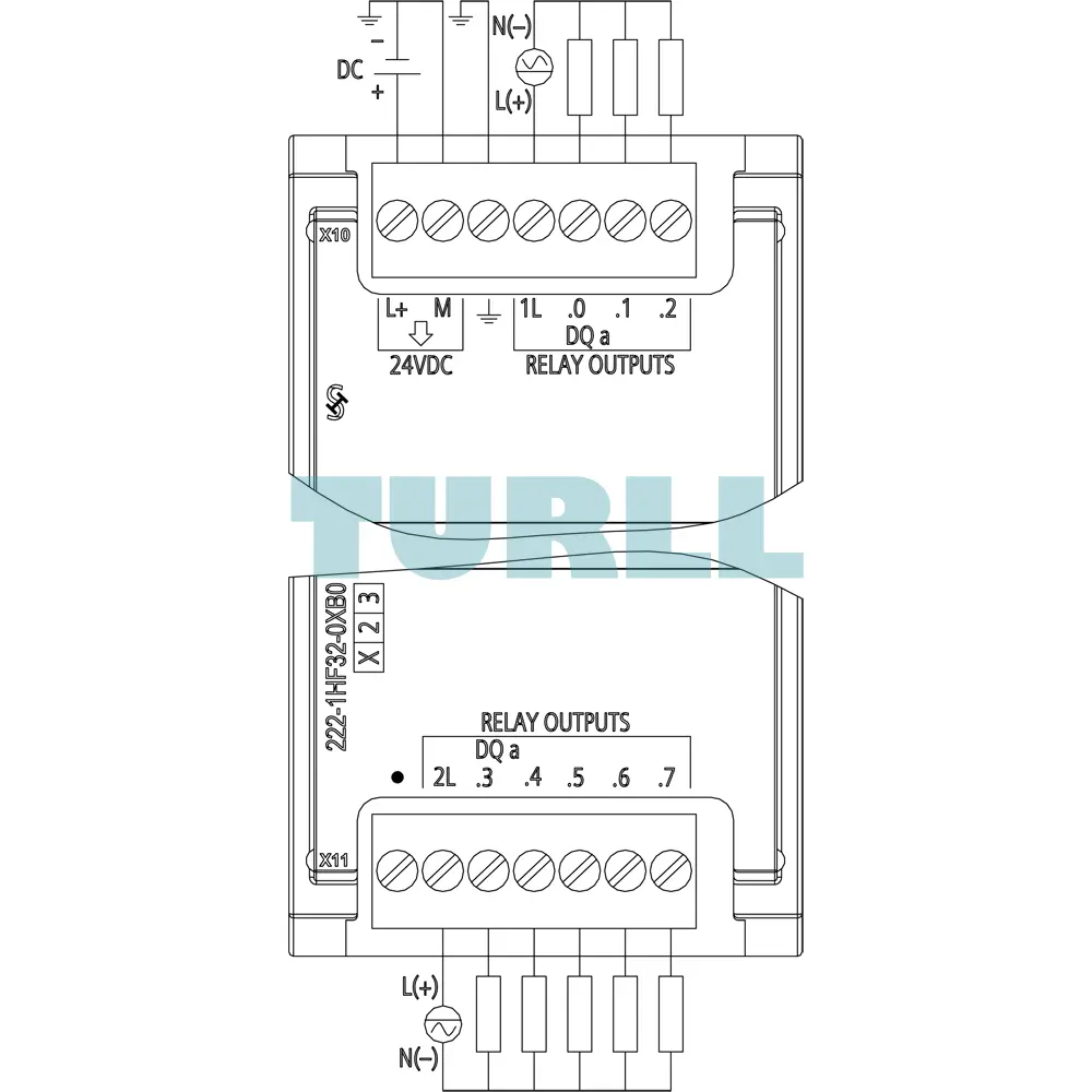 Siemens 6ES7222-1HF32-0XB0 SIMATIC S7-1200, Digital Output SM 1222, 8 DO Relay 2 A Original Brand New 5 Siemens 6ES7222-1HF32-0XB0 SIMATIC S7-1200, Digital Output SM 1222, 8 DO Relay 2 A