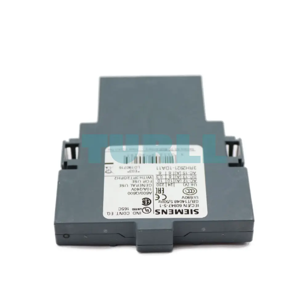 Siemens 3RH2921-1DA11 Auxiliary Switch, Lateral, 1 NO + 1 NC Original Brand New 3 Siemens 3RH2921-1DA11 Auxiliary Switch, Lateral, 1 NO + 1 NC