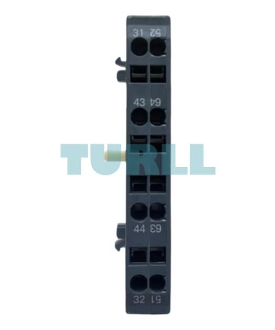 Siemens 3RH2921-2DA11 Auxiliary Switch, Lateral, 1 NO + 1 NC, Spring-Loaded Terminal