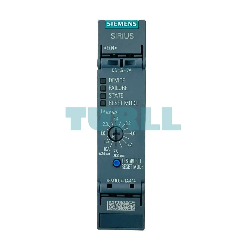 Siemens 3RM1007-1AA14 Direct Starter 3RM1 Motor Starter 500V, 0.55–3 kW, 1.6–7A, 110–230V AC Original Brand New 1 Siemens 3RM1007-1AA14 Direct Starter 3RM1 Motor Starter 500V, 0.55–3 kW, 1.6–7A, 110–230V AC