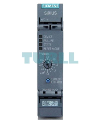 Siemens 3RM1202-1AA04 Reversing Starter 3RM1, 500V, 0.09–0.75 kW, 0.4–2A, 24V DC, Screw Terminal