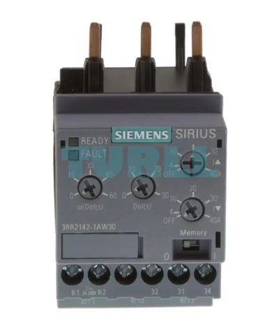 Siemens 3RR2142-1AW30 Monitoring Relay 4–40 A, 2-Phase, 24–240 V AC/DC