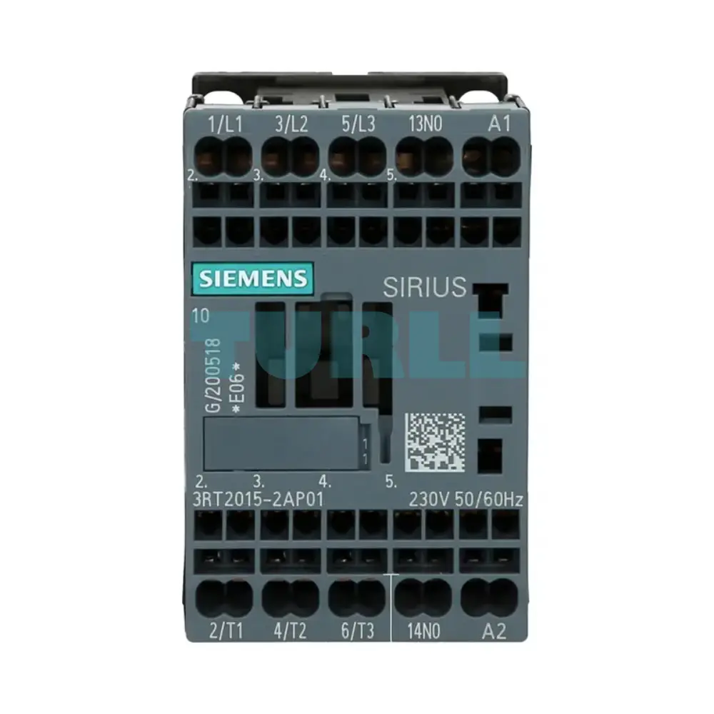 Siemens 3RT2015-2AP01 Power Contactor 7A, 3kW / 400V, 3-Pole, 230V AC Original Brand New 1 Siemens 3RT2015-2AP01 Power Contactor 7A, 3kW / 400V, 3-Pole, 230V AC