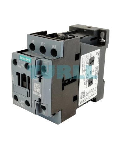 Siemens 3RT2025-1BB40 Power Contactor 17A, 7.5kW, 3-Pole, 24V DC, S0 Size