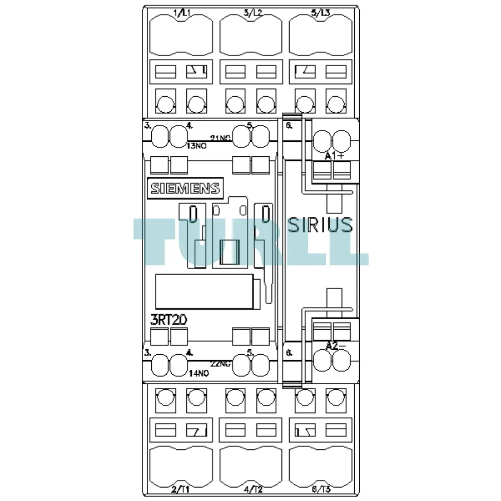 Siemens 3RT2025-2BB40 Power Contactor 3-Pole, 17A, 7.5kW, 24V DC, AC-3 Original Brand New 6 Siemens 3RT2025-2BB40 Power Contactor 3-Pole, 17A, 7.5kW, 24V DC, AC-3