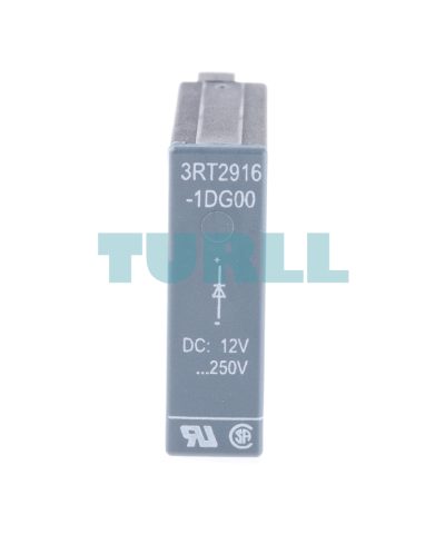 Siemens 3RT2916-1DG00 Surge Suppressor Diode, 12-250V DC for 3RT2/3RH2 Contactors