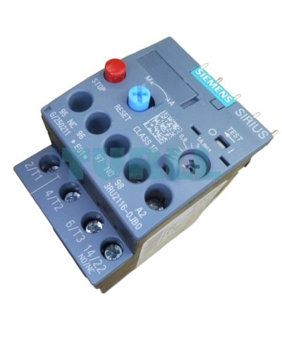 Siemens 3RU2116-0JB0 Overload Relay 0.70–1.0A, Motor Protection Thermal Relay, Size S00