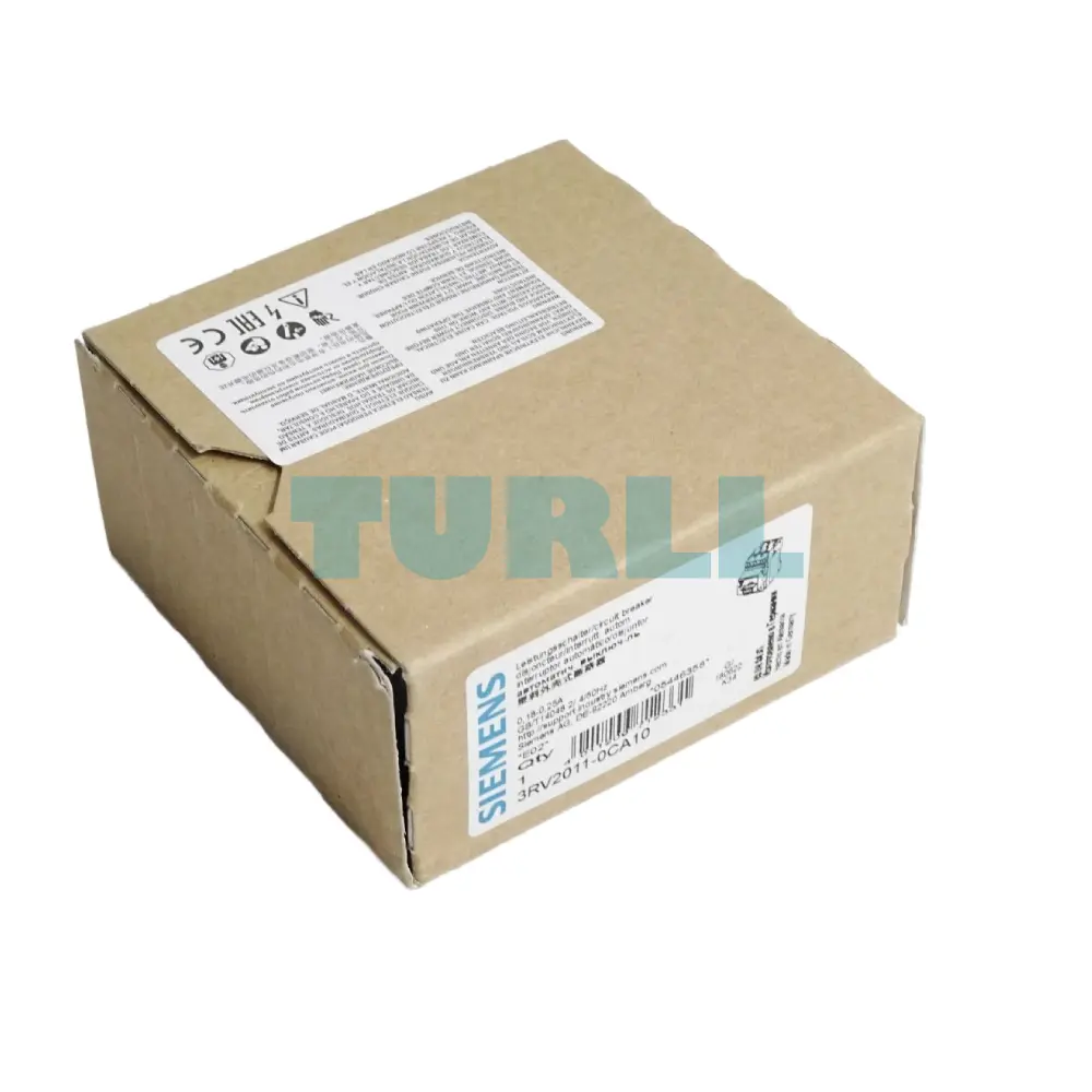 Siemens 3RV2011-0CA10 S00 Motor Protection Circuit Breaker, CLASS 10, 0.18-0.25A N-Release, 3.3A Original Brand New 4 Siemens 3RV2011-0CA10 S00 Motor Protection Circuit Breaker, CLASS 10, 0.18-0.25A N-Release, 3.3A