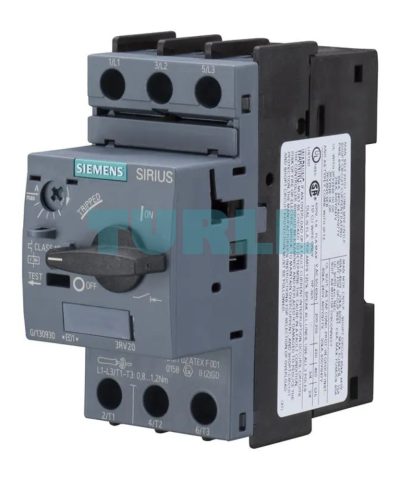 Siemens 3RV2011-0KA10 Motor Protection Circuit Breaker S00 Size, CLASS 10