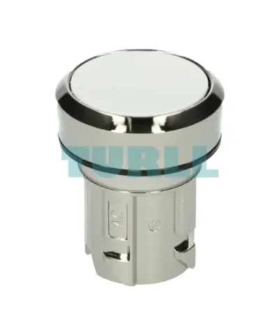 Siemens 3SU1050-0AB60-0AA0 Pushbutton, 22 mm, Round Metal Flat, Momentary Switch