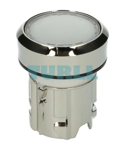 Siemens 3SU1050-0AB70-0AA0 Pushbutton, 22 mm, Round, Metal Clear Flat Momentary Switch