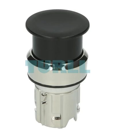 Siemens 3SU1050-1AD10-0AA0 Mushroom Pushbutton, 22mm, Metal, Momentary, Black