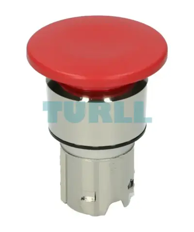 Siemens 3SU1050-1BD20-0AA0 Mushroom Pushbutton, 22mm, Red, Momentary Control Switch