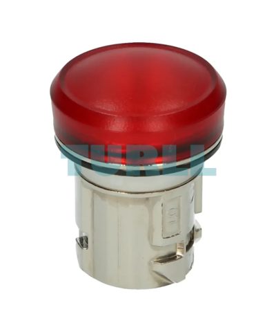 Siemens 3SU1051-6AA20-0AA0 Indicator Light, 22 mm Metal Shiny Red Smooth Lens