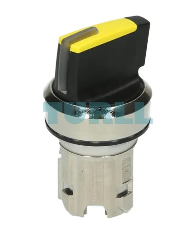 Siemens 3SU1052-2BC30-0AA0 Illuminable, 22mm, Round Metal, Selector Switch, Yellow, Momentary