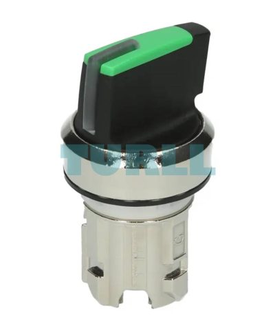 Siemens 3SU1052-2BC40-0AA0 Illuminated Selector Switch, 22mm Metal, Green, Momentary
