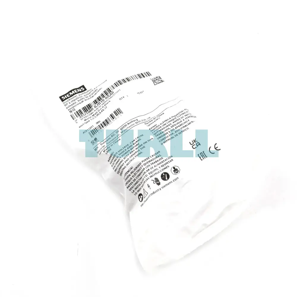 Siemens 3SU1060-0JB10-0AA0 Black, Metal Pushbutton Switch, 30 mm, Flush Mount Momentary Contact Original Brand New 4 Siemens 3SU1060-0JB10-0AA0 Black, Metal Pushbutton Switch, 30 mm, Flush Mount Momentary Contact
