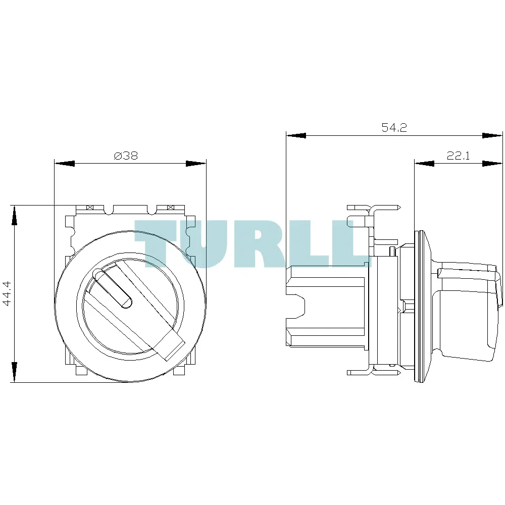 Siemens 3SU1062-2DF40-0AA0 SIRIUS ACT Selector Switch, 30mm, Green, 2-Position Latching Original Brand New 4 Siemens 3SU1062-2DF40-0AA0 SIRIUS ACT Selector Switch, 30mm, Green, 2-Position Latching