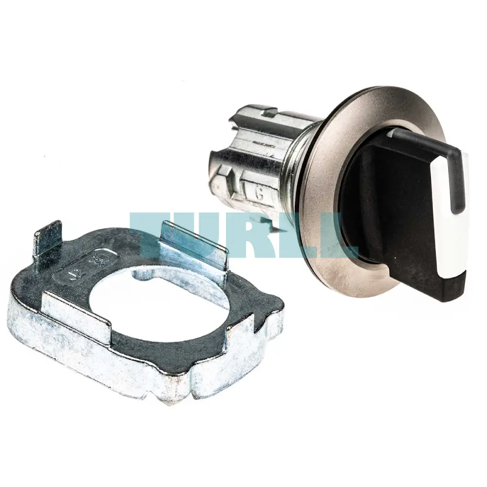 Siemens 3SU1062-2DF60-0AA0 Selector Switch, Illuminable, 30mm, Metal Round, O-I Latching Original Brand New 2 Siemens 3SU1062-2DF60-0AA0 Selector Switch, Illuminable, 30mm, Metal Round, O-I Latching
