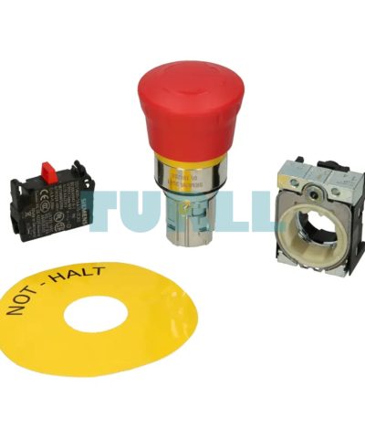 Siemens 3SU1150-1HB20-1CH0 Emergency Stop Mushroom Actuator, 40mm Red Metal