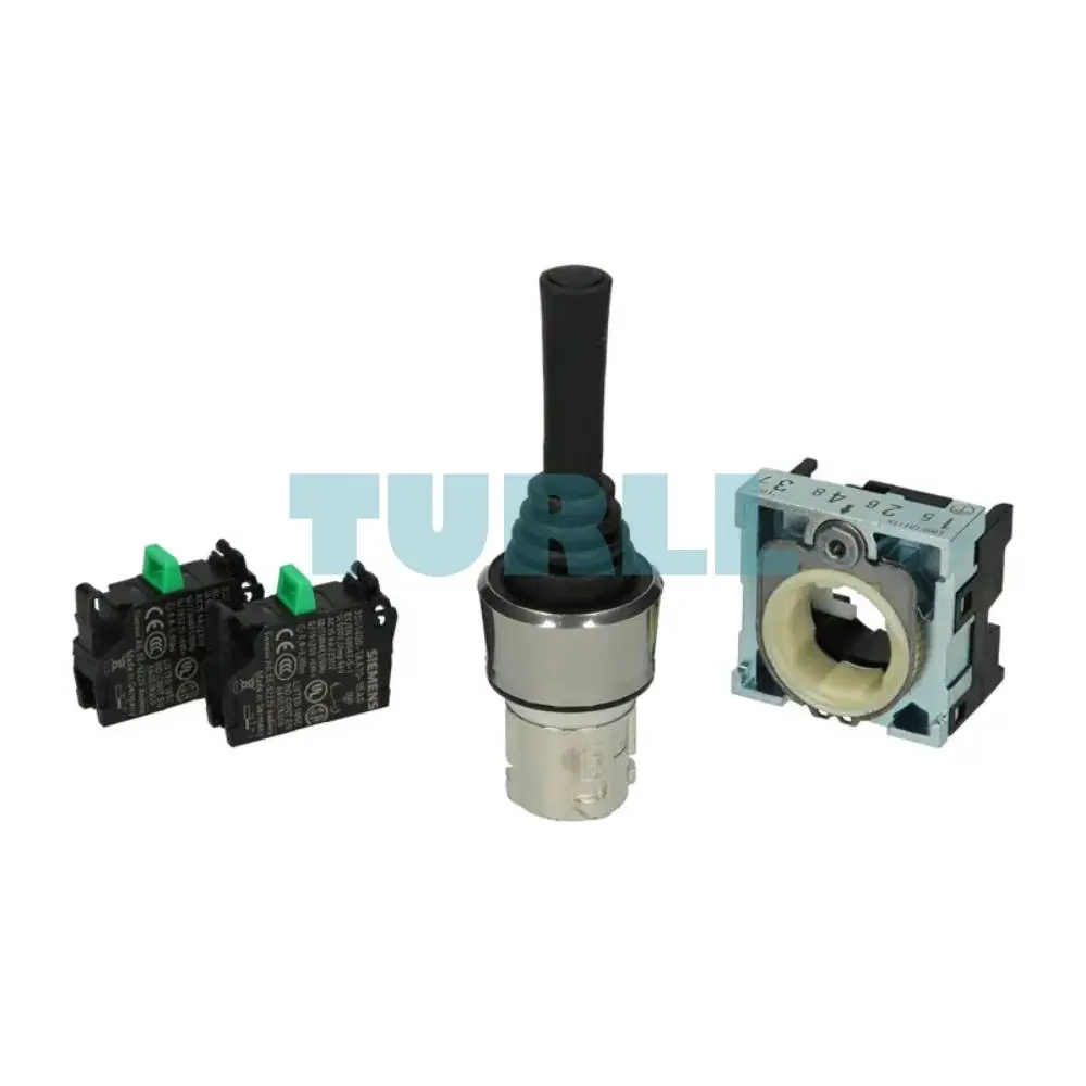 Siemens 3SU1150-7AC88-1NA0 Coordinate Switch, 22mm, Metal Shiny Black, Horizontal Momentary, 2 Positions Original Brand New 3 Siemens 3SU1150-7AC88-1NA0 Coordinate Switch, 22mm, Metal Shiny Black, Horizontal Momentary, 2 Positions