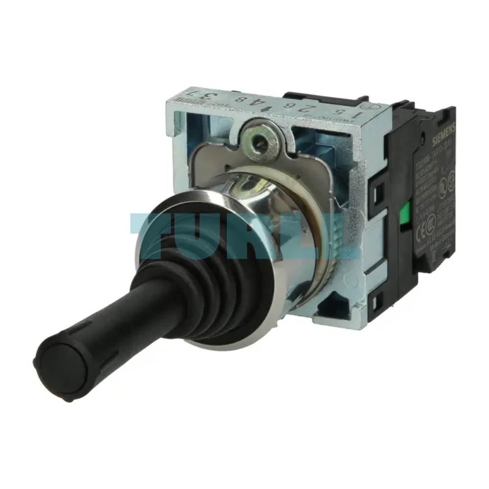 Siemens 3SU1150-7AD88-1NA0 Coordinate Switch 22 mm, Metal, Black, 2-Position Vertical Momentary Switch Original Brand New 1 Siemens 3SU1150-7AD88-1NA0 Coordinate Switch 22 mm, Metal, Black, 2-Position Vertical Momentary Switch