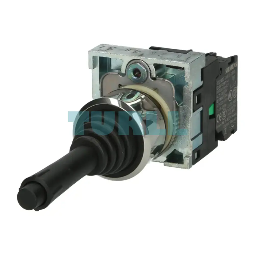 Siemens 3SU1150-7BB88-1NA0 Coordinate Switch, 22mm Metal Round, Black, 2-Position, Latching Original Brand New 1 Siemens 3SU1150-7BB88-1NA0 Coordinate Switch, 22mm Metal Round, Black, 2-Position, Latching