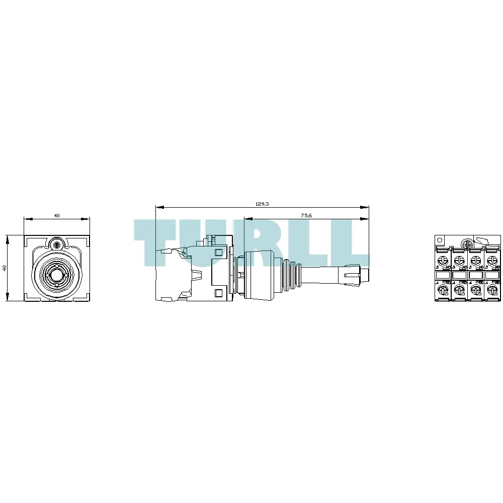 Siemens 3SU1150-7BE88-1QA0 Coordinate Switch, 22mm Metal Shiny Black, 4-Position Latching Control Switch Original Brand New 3 Siemens 3SU1150-7BE88-1QA0 Coordinate Switch, 22mm Metal Shiny Black, 4-Position Latching Control Switch